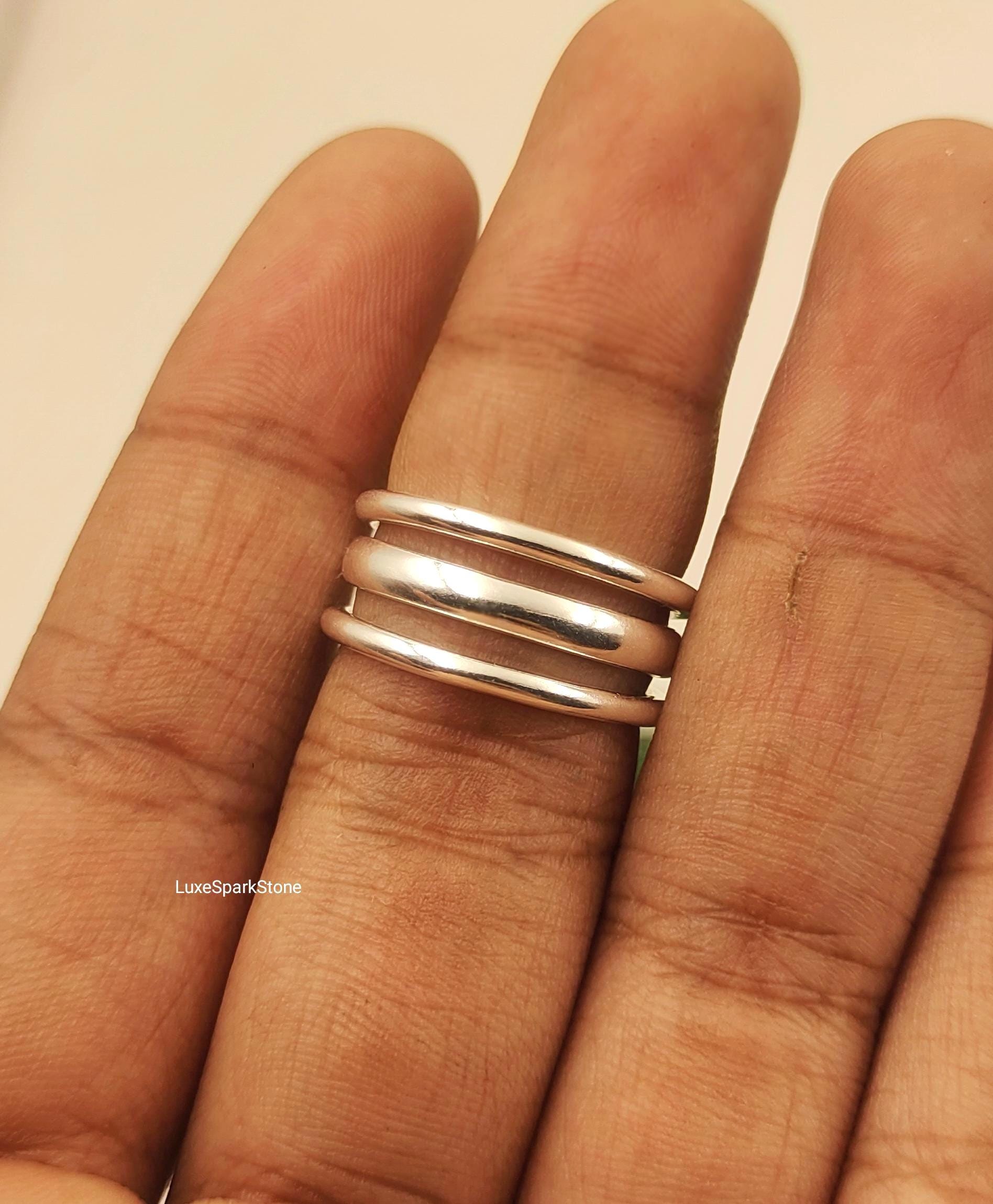 一つの指輪　3枚セット Triple set ring - Etsy 日本