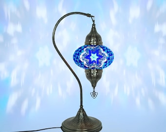 Turkish Table Lamp Mosaic Style  : Colorful Glass 20-Variation