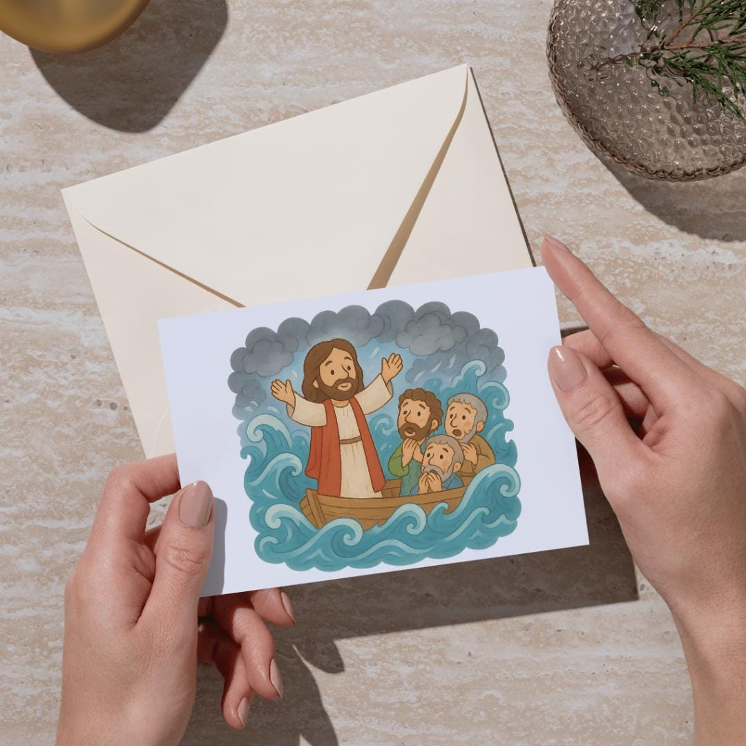 Jesus Miracles Clipart Bundle: Bible Story Watercolor Illustrations ...