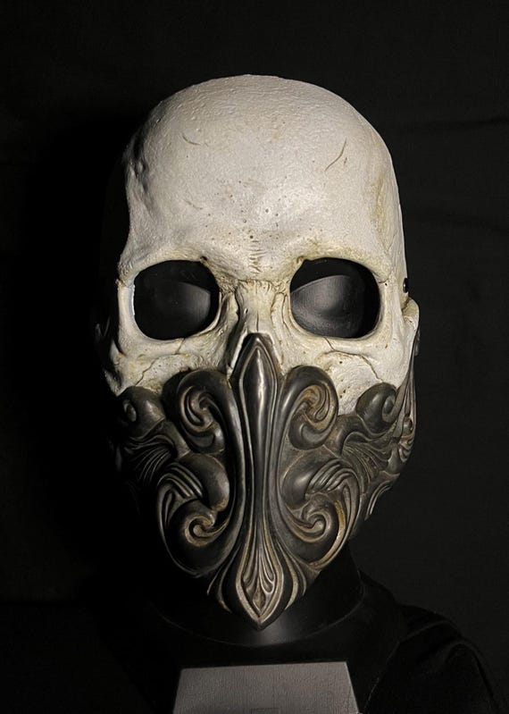 Memento Mori Skull Mask - Etsy