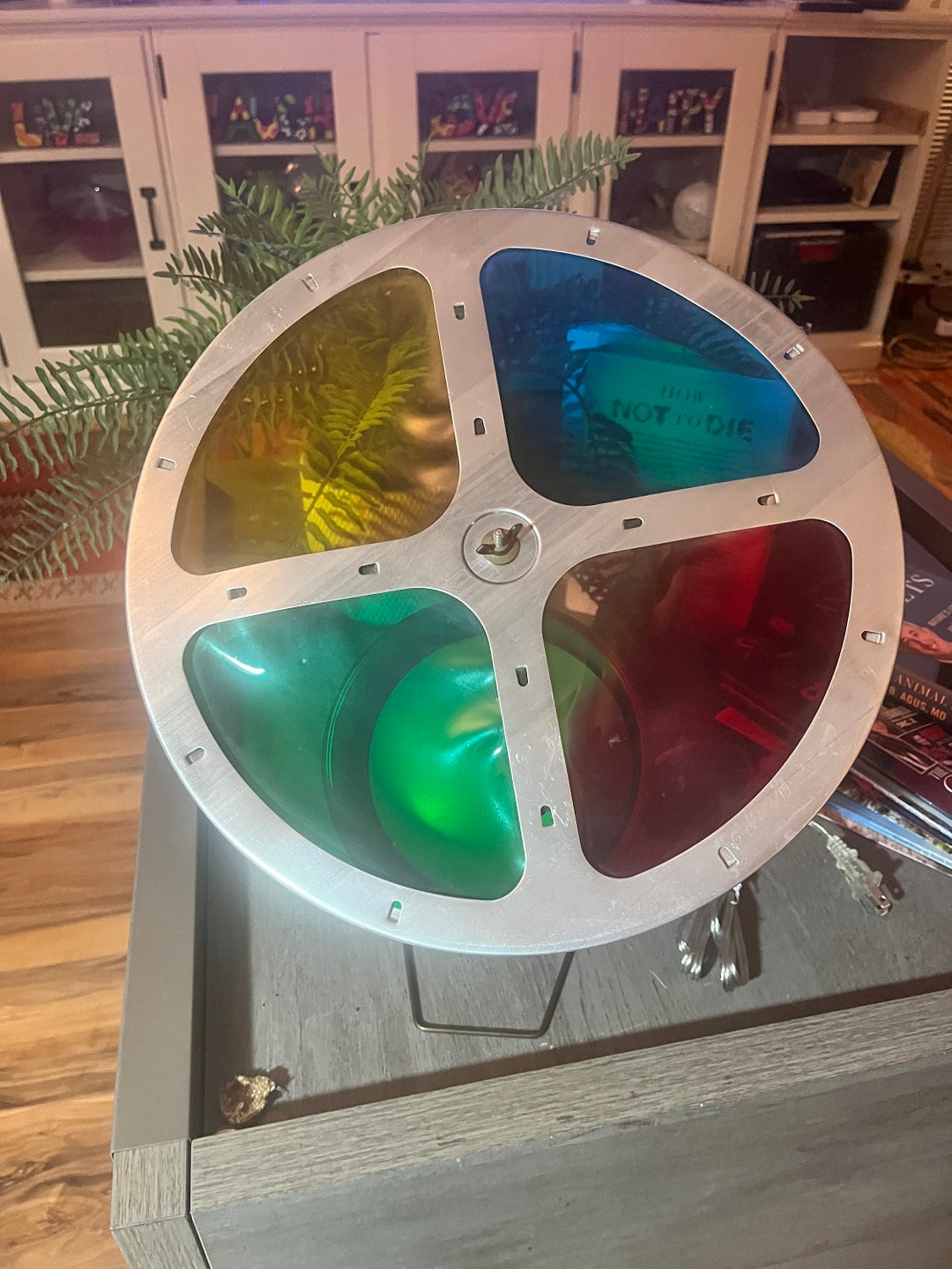 Aluminum Christmas Tree Restored Motorized Color Wheel 7 Etsy