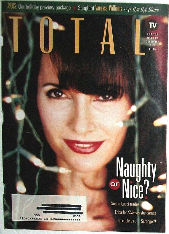 Total T V Susan Lucci Ebbie All My Children Erica Kane Etsy