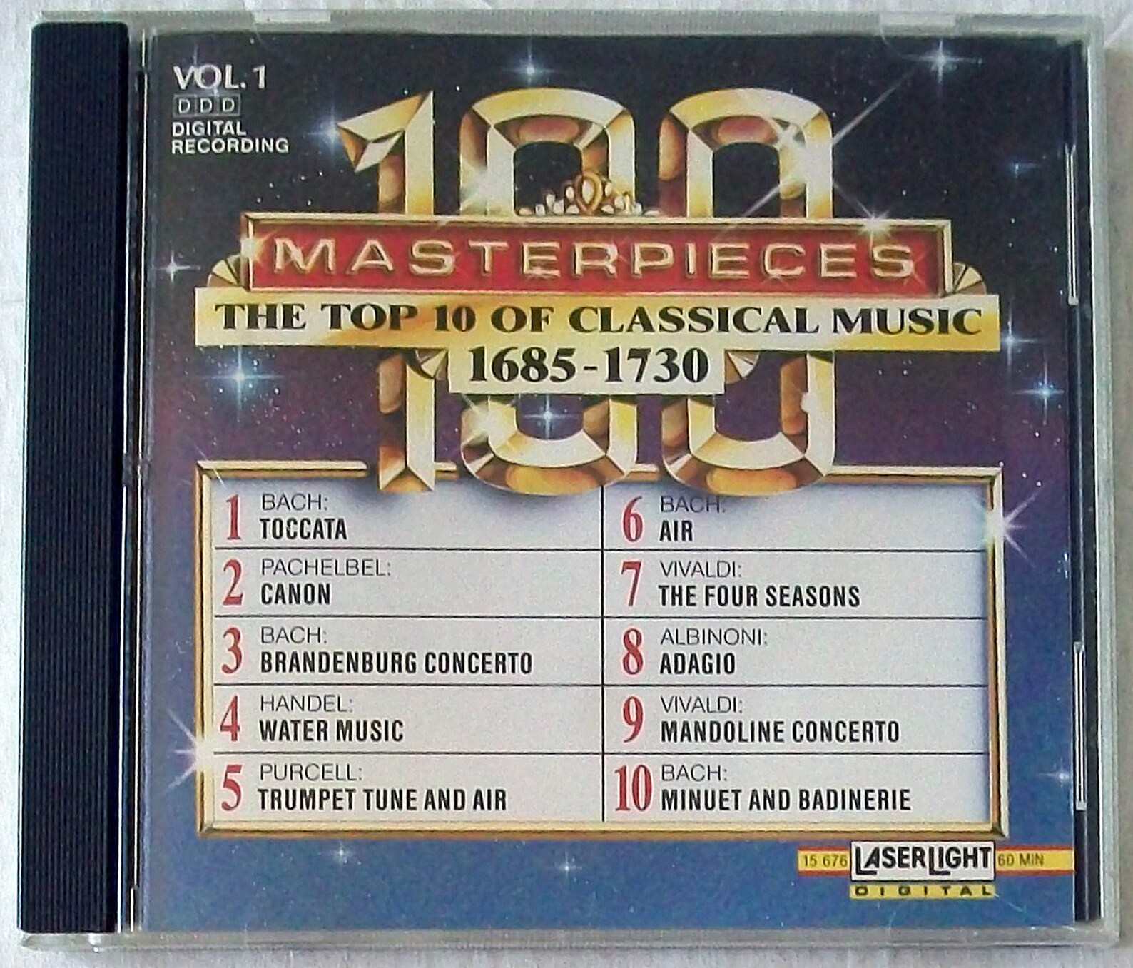 100 MASTERPIECES Top 10 Classical Music 16851730 Volume 1 Etsy