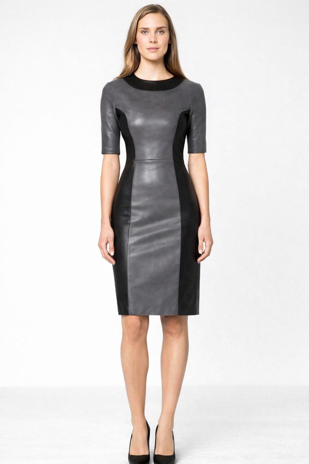 Gray Pencil Dress - Etsy