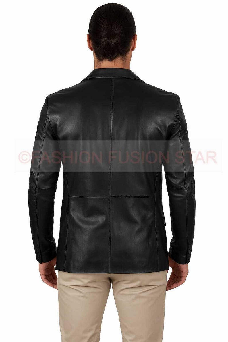 mens leather blazer,black leather jacket,slimfit blazer men,sheep leather coat,designer blazer men,custom blazer men,mens stylish blazer,gift for him jacket,tailored suit jacket,real leather blazer,streetwear blazer