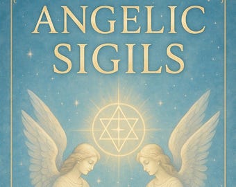 Angelic Sigils Grimoire PDF – Archangel Symbols, Angelic Protection Magic, Digital Witchcraft eBook, Occult Guide