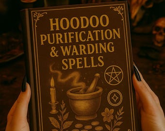 Hoodoo-reiniging en afweerspreuken eBook | Spirituele reiniging en beschermingsmagie | Rootwork Grimoire PDF | Bezwering en volksmagie boek