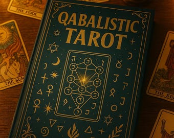 Qabalistic Tarot eBook | Kabbalah & Tarot Symbolism Guide | Occult Grimoire PDF | Esoteric Divination and Mystical Wisdom Book