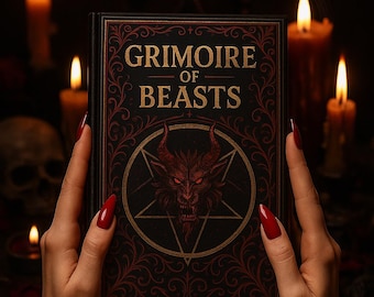 Grimoire of Beasts eBook | Mythical Creatures & Occult Lore | Magical Bestiary Esoteric Power Guide