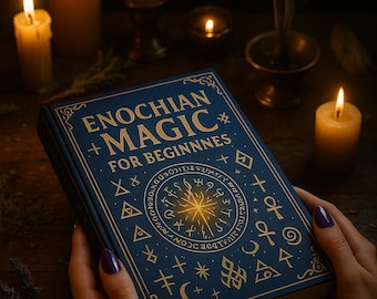 Enochian Magic for Beginners eBook | Angelic Language & Rituals Guide | Occult Grimoire PDF | John Dee and Angelic Sigils Book