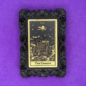 THE CHARO TAROT 3D PICTURE - major arcana - tarot cards - cartomancy - wall decoration - frame - divinatory arts