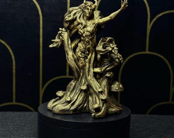 GAIA - GEA - Tellus - goddess of the earth - goddess of nature - primordial goddess - witchcraft - altar - pagan - statue • US prepaid duties •