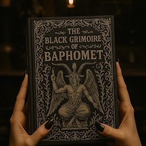 The Black Grimoire of Baphomet • Dark Occult Magic eBook • Infernal Rituals PDF