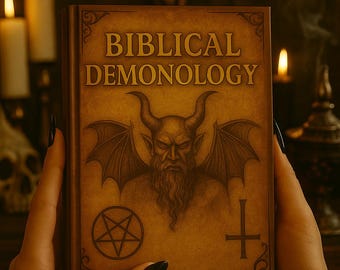 Biblical Demonology eBook | Study of Demons and Angels in the Bible | Occult Theology Digital Grimoire PDF | Christian Esoteric Book