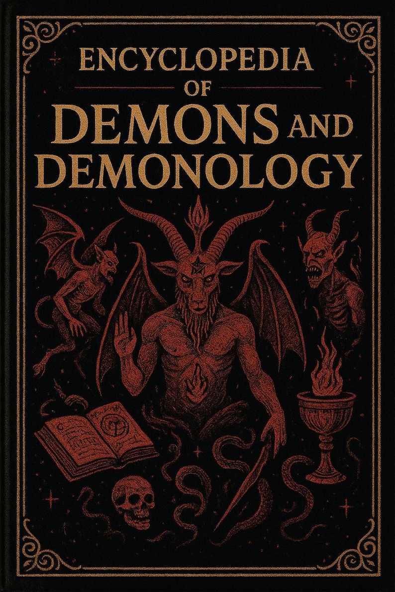 Notes On Demons Encyclopedia of Demons and Demonology Ebook – 310-page Digital Occult ...