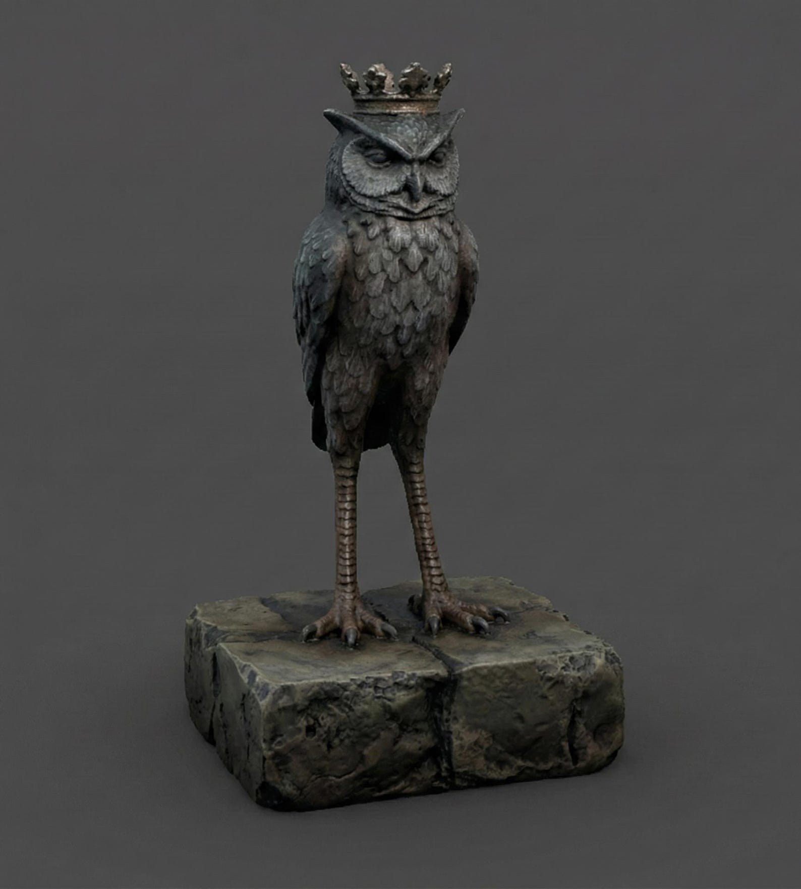 Stolas Infernal Stolas Demon Statue STL File | Historically Accurate 3D Model | Based ...