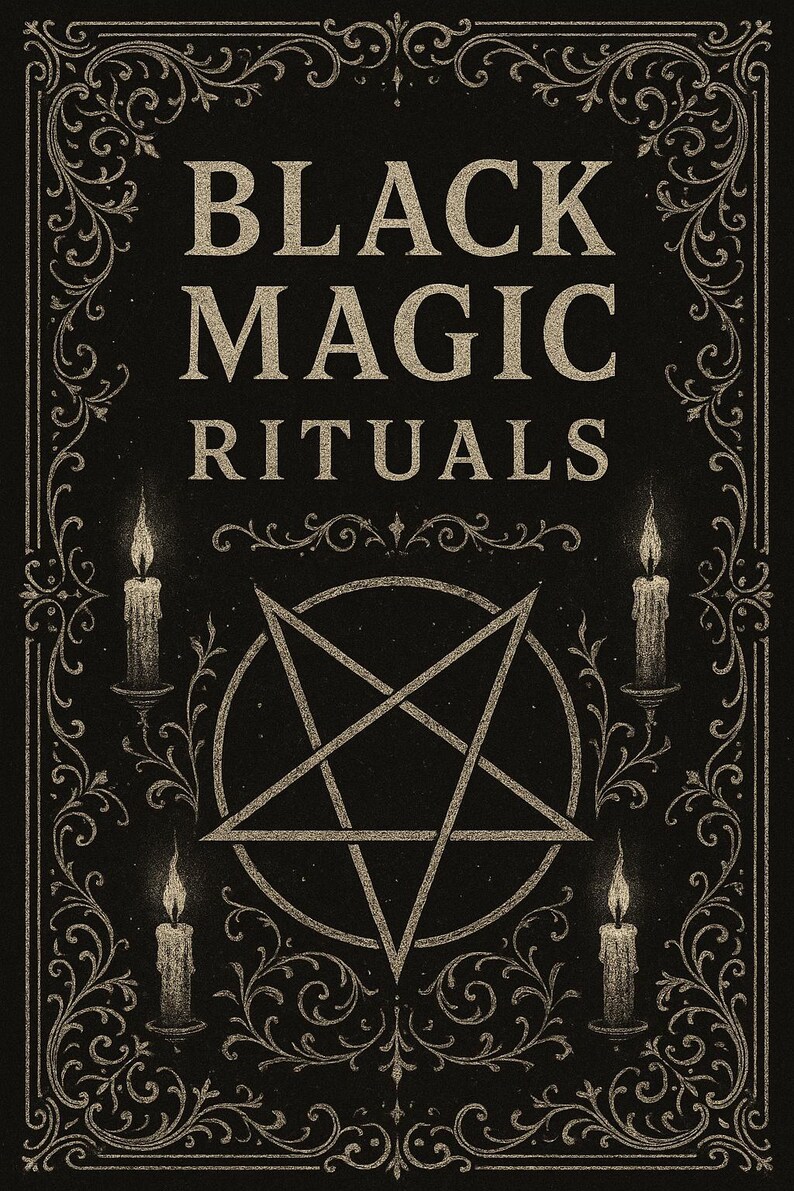 Black Magic Rituals • Occult Spells Guide • Dark Witchcraft Ebook PDF ...