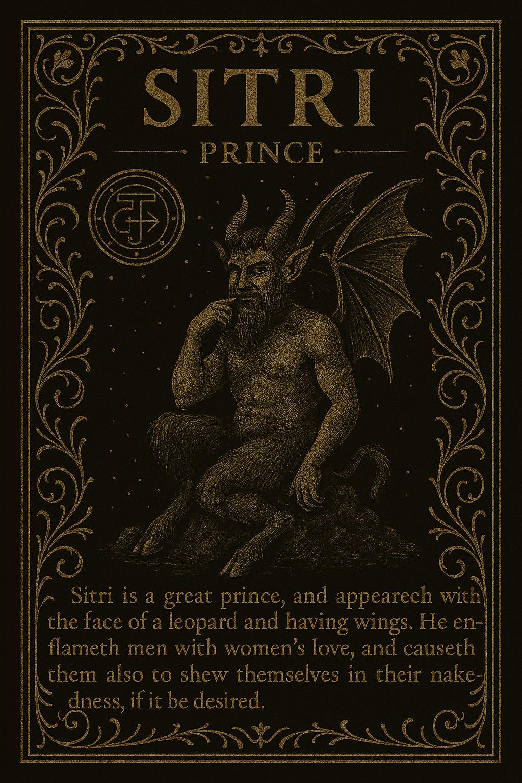 Demonic Evocation Sitri Evocation Prayer PNG – Demonic Altar Printable, Occult Invocation ...