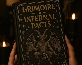 Grimoire of Infernal Pacts eBook | Dark Magic & Demon Summoning Guide | Occult Rituals and Forbidden Knowledge