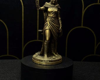 ESTIA - HESTIA - Greek goddess - Greek mythology - goddess of the home and hearth - witches - altar - pagan - statue • US prepaid duties •