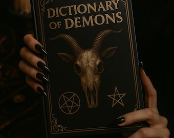 Wörterbuch der Dämonen – Infernalische Enzyklopädie (PDF), Nachschlagewerk zur Dämonologie (E-Book), Okkultes Grimoire (Digitaler Download)