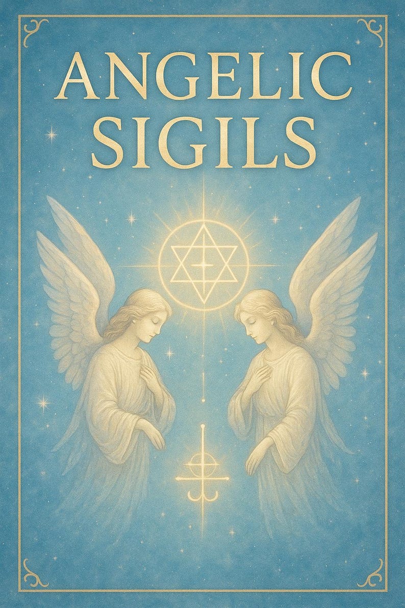 Angelic Guid Angelic Sigils Grimoire PDF – Archangel Symbols, Angelic Protection ...