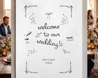 Sfondo personalizzato per la cerimonia, arazzo di benvenuto per il matrimonio, decorazione personalizzata con la scritta "Sposi" per le nozze.