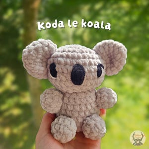 Koda el Koala - Peluche de ganchillo