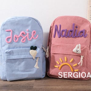 Sac à dos à langer personnalisable pour tout-petits | Sac à dos léger et résistant avec bretelles réglables – Indispensable pour les mamans