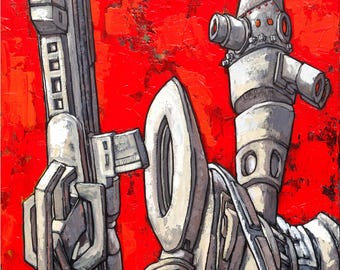 Sci Fi Art Print Maydak