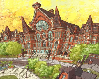 Music Hall Art Print