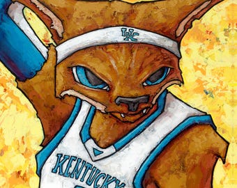 WILDCAT Art Print