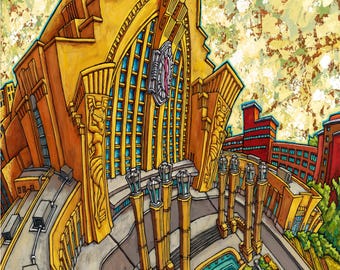 Union Terminal Art Print