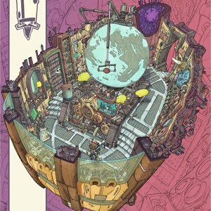 Command Deck Art Print