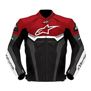 Alpinestars MotoGP biker racing Leather Jacket genuine Cowhide Bikers Racing leather Jacket road safety leather jacket for riders.