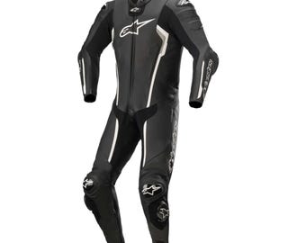 Alpinestars MotoGP Men Motorbike Racing Suit, Top Grain Cowhide Mild Leather Suits, Motorcycle Racing Suits, With All Customization