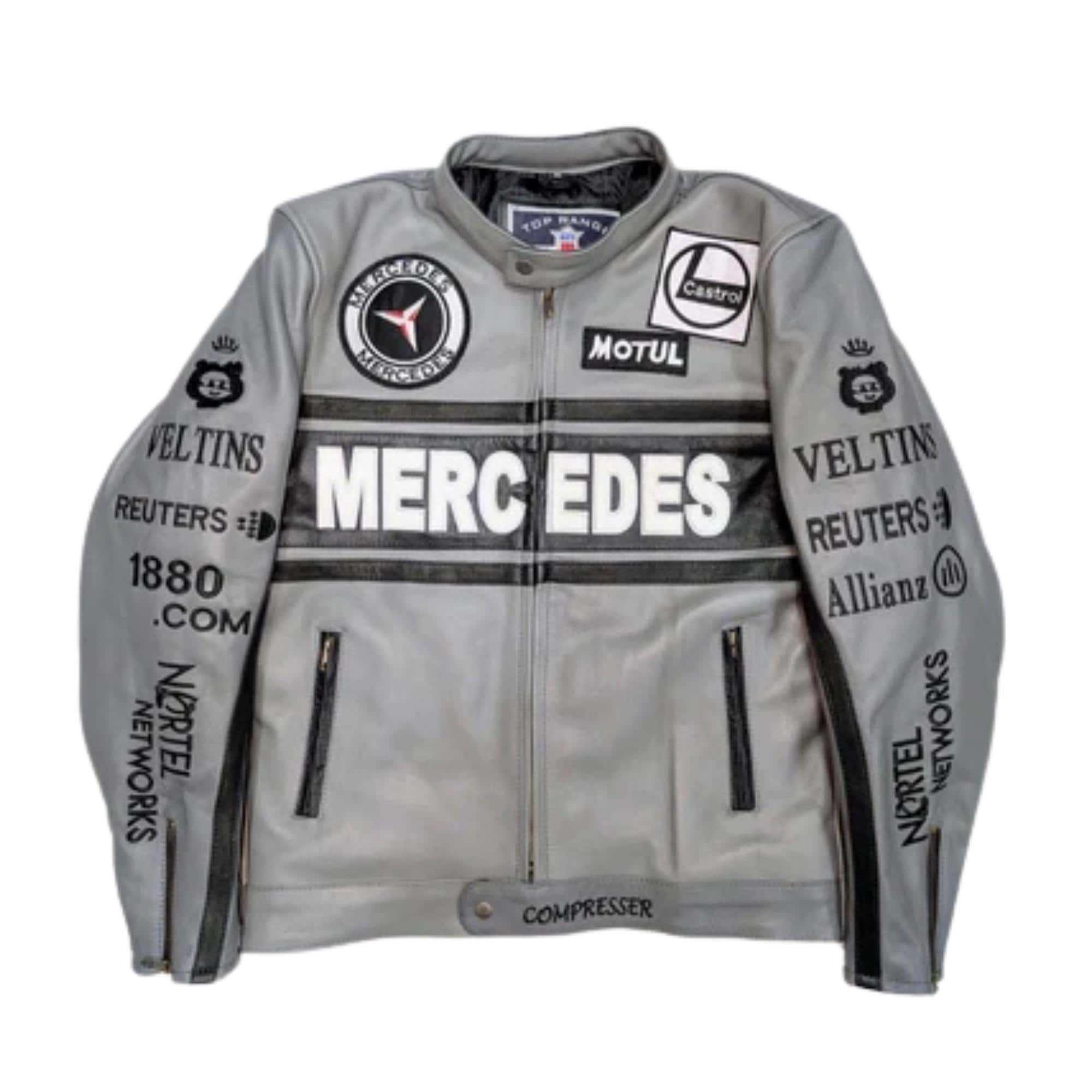 Mercedes Leather Jacket - Etsy