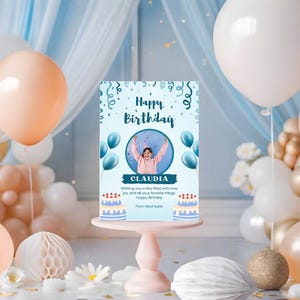 Geburtstagskarten Vorlage | Digitaler Download | Druckbare Grußkarte | Bearbeitbares Canva Design