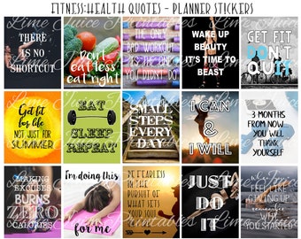 Fitness Quotes Etsy