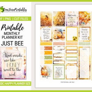 Classic Happy Planner - Sunflowers and Sweetness: the Perfect Pair in ...