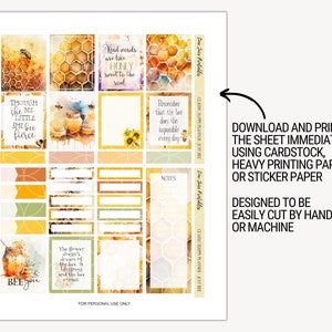 Classic Happy Planner - Sunflowers and Sweetness: the Perfect Pair in ...