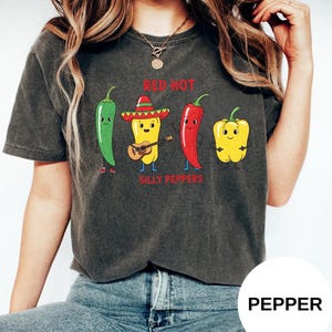 Comfort Colors® Silly Peppers Shirt, Cute Concert Shirt, Popular Shirt, Red Hot Silly Peppers Shirt,  Funny Concert Shirt