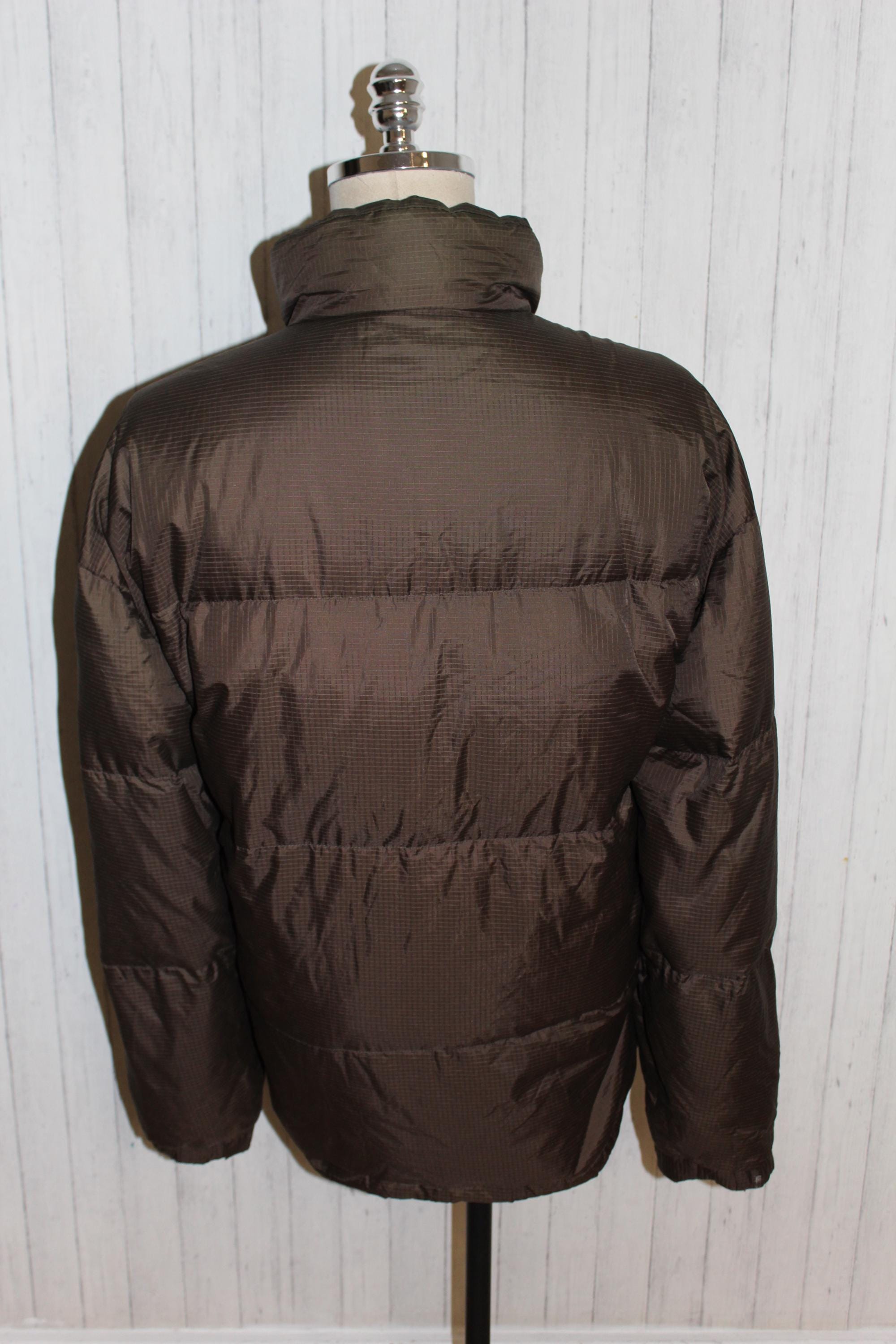 Giorgio Armani Jeans Vintage Brown Quilted Coat Jacket Size XL - Etsy