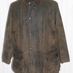 Men&#39;s Barbour Northumbria A400 Vintage Waxed Jacket Size C40/102 cm