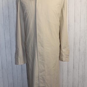 Vintage Retro Burberry London trench coat Size XL