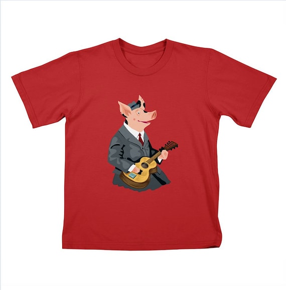 Smokey Hogg Mcghee - Children's T-shirt / Tee - by Oliver Lake - iOTA iLLUSTRATiON
