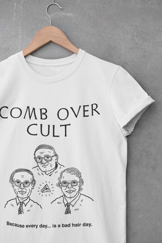 BAD HORROR MOVIES (No.2), Comb Over Cult, Bella Canvas, Unisex Crew Neck T-Shirt, Comedy Tee