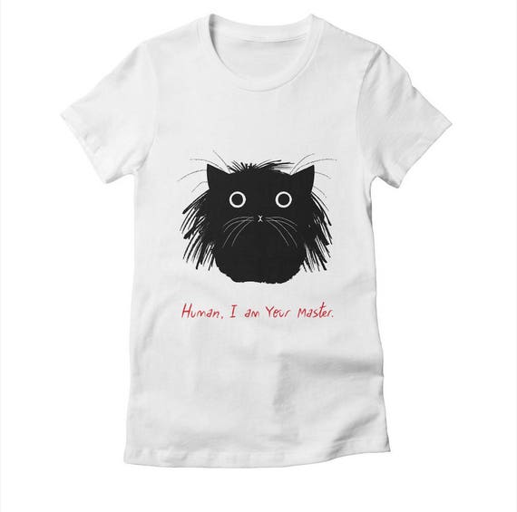 Human, I Am Your Master - Womens / Girls - T-shirt / Tee - White / Cancun / Natural - Womens Apparel