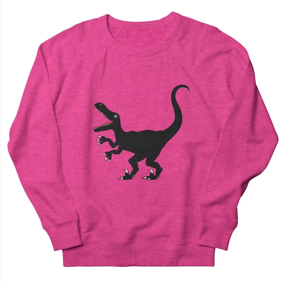 Raptor - Men's - Sweatshirt - Heather Heliconia - Heather Oatmeal - Heather Green by Oliver Lake - iOTA iLLUSTRATiON