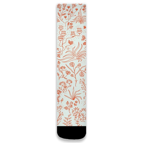 Plant Lyfe - Socks - Unisex Socks - Women'S Socks - Men'S Socks - Women'S Gift - Men'S Gift - Unisex Clothing Oliver Lake Iota Illustration
